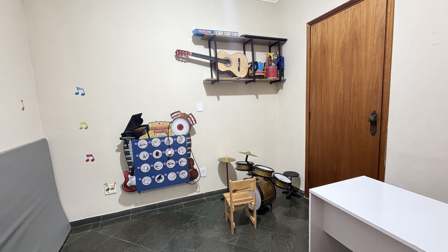 Sala de musicoterapia